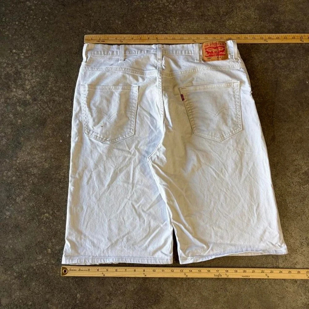 Levi's Y2K Baggy Chino Shorts White Men's 38